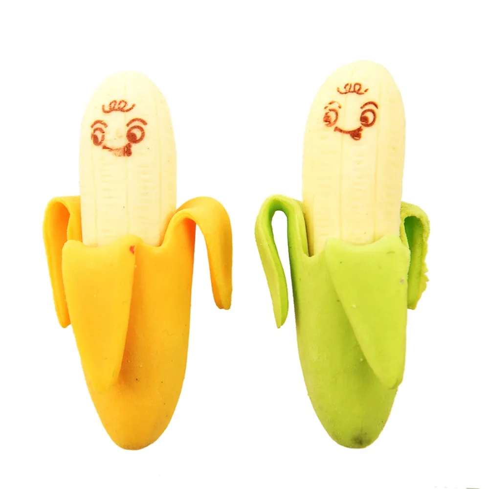 Creative Cute Banana Eraser Beautiful Cartoon Children's Rubber Fruit Learning Supplies 2pcs/lot Kids School Supplies
Creative Cute Banana Eraser Beautiful Cartoon Children's Rubber Fruit Learning Supplies 2pcs/lot Kids School Supplies