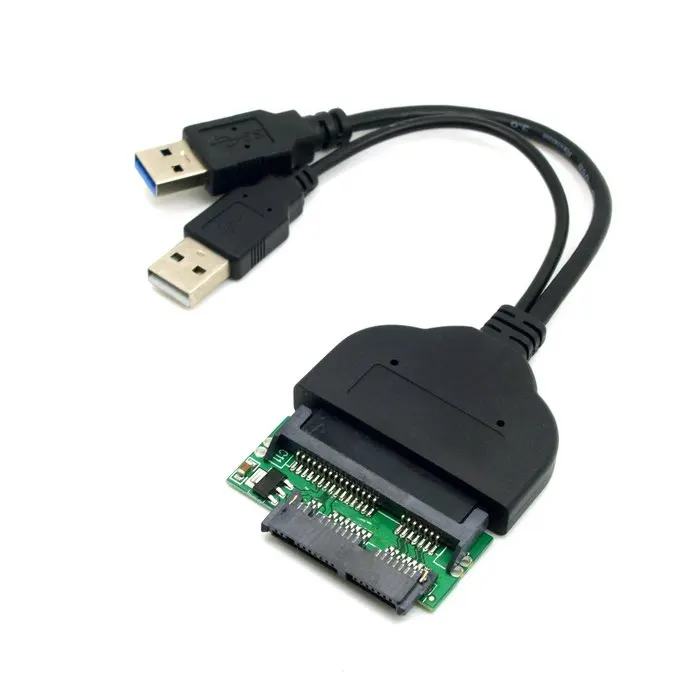 1set USB 3.0 to SATA 22Pin With Extral USB Power Cable & SATA to Micro SATA Adapter for 1.8" 2.5" Hard Disk Driver
1set USB 3.0 to SATA 22Pin With Extral USB Power Cable & SATA to Micro SATA Adapter for 1.8" 2.5" Hard Disk Driver