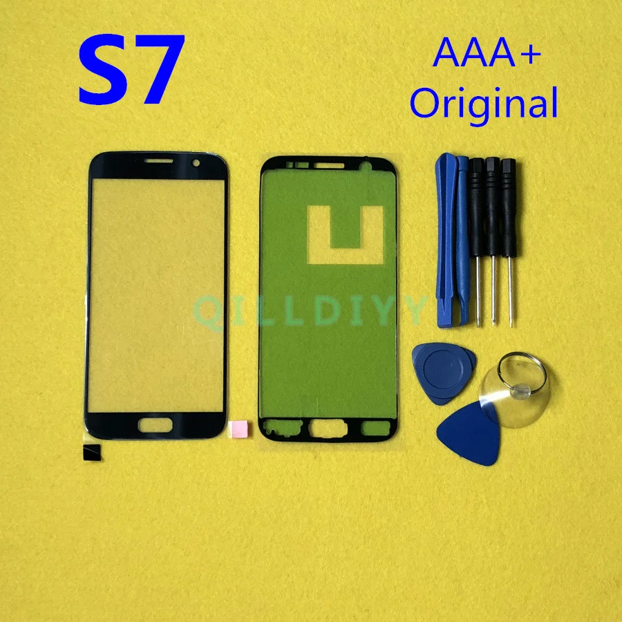 Original Front Screen LCD Glass Lens Outer Glass Repair Replacement For Samsung Galaxy S7 G930 G930F + Sticker + tools
Original Front Screen LCD Glass Lens Outer Glass Repair Replacement For Samsung Galaxy S7 G930 G930F + Sticker + tools