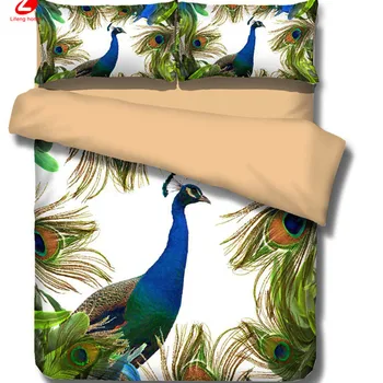 home textiel 3D bedding US/AU/EU size bed set 3D Animal bed linens peacock 2 or 3pcs/set bedlinens Wolf home textile bedding set
home textiel 3D bedding US/AU/EU size bed set 3D Animal bed linens peacock 2 or 3pcs/set bedlinens Wolf home textile bedding set