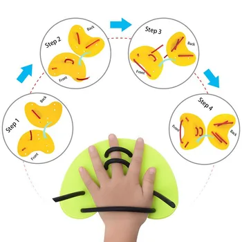1 Pair Webbed Diving Gloves Skiing Strokes Swim Gloves Surfing Swimming Paddles Training Fingerless Swimming handcuffs
1 Pair Webbed Diving Gloves Skiing Strokes Swim Gloves Surfing Swimming Paddles Training Fingerless Swimming handcuffs