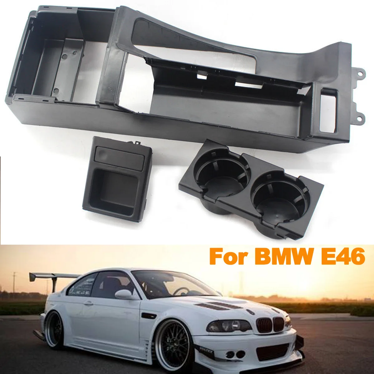 Car Cup Holder Center Console Car Interior Organizer Multifunction Auto Vehicle Seat Cup Drink Holder for BMW 3 SERIES E46
Car Cup Holder Center Console Car Interior Organizer Multifunction Auto Vehicle Seat Cup Drink Holder for BMW 3 SERIES E46