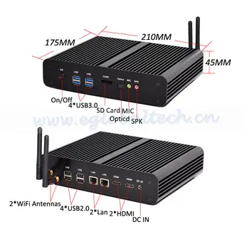 Core I7 4500U 8G RAM 256G SSD Mini ITX Pc Computer With 300M WIFI Fanless System Intel HD Graphics 4500 Intel Nuc Eglobal Minipc
Core I7 4500U 8G RAM 256G SSD Mini ITX Pc Computer With 300M WIFI Fanless System Intel HD Graphics 4500 Intel Nuc Eglobal Minipc