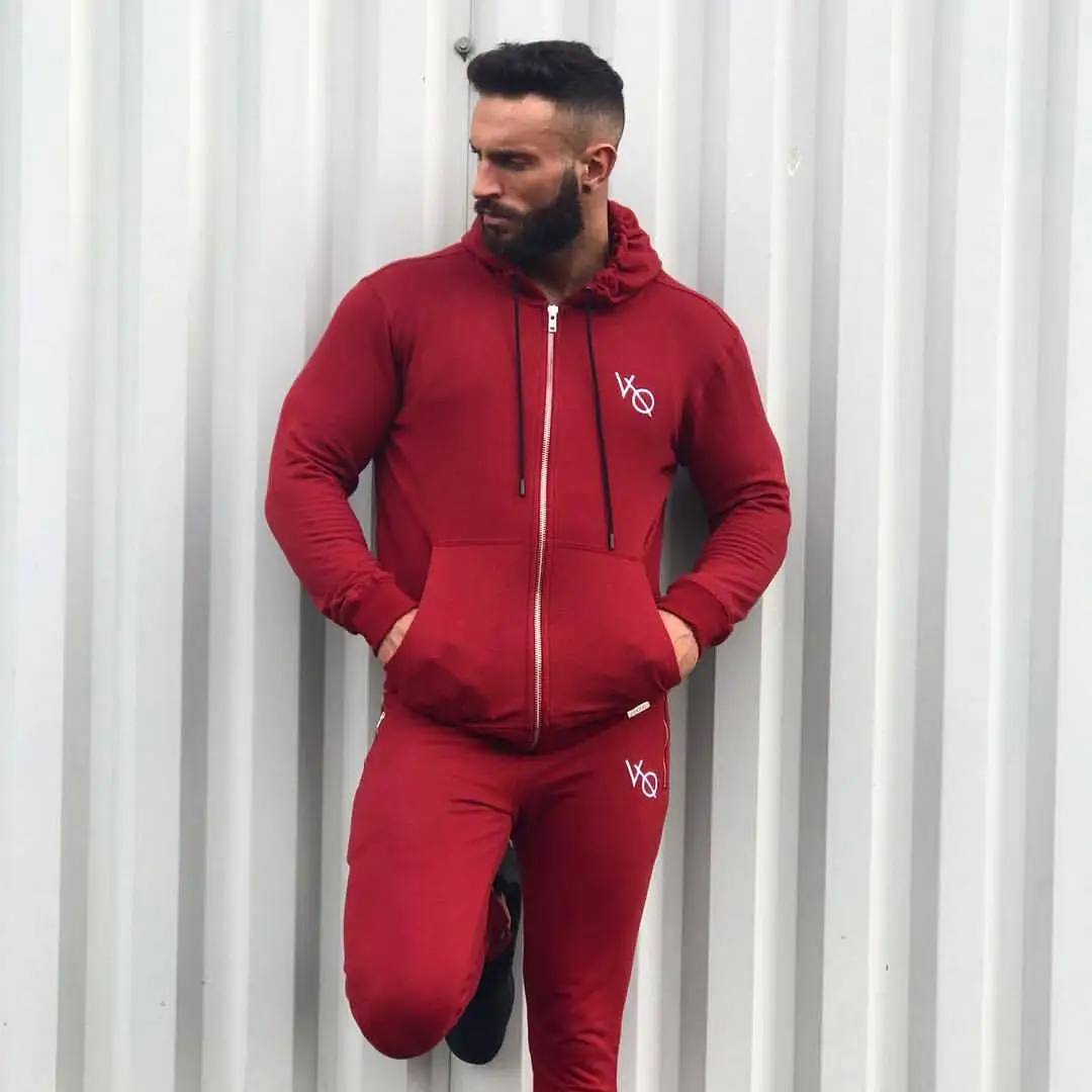 Spring Men Sportswear Sweatsuit Zip Hoodie Jacket Sweatshirt+pant Running Jogger Casual Training Workout Outfit Set Sport Suit
Spring Men Sportswear Sweatsuit Zip Hoodie Jacket Sweatshirt+pant Running Jogger Casual Training Workout Outfit Set Sport Suit