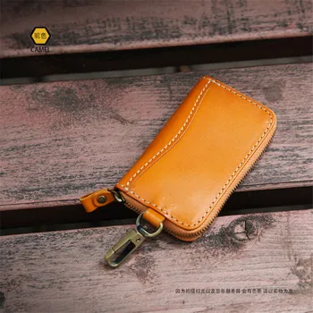 ALAVCHNVA original design new handmade vegetable tanned leather suede leather car keychain door key package BR6640
ALAVCHNVA original design new handmade vegetable tanned leather suede leather car keychain door key package BR6640