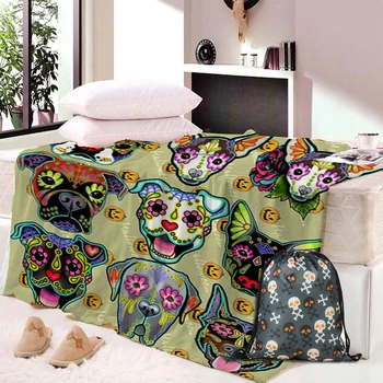 Skull Dog Blanket for Kids Gift Super Hero Doraemon Stitch Coral Fleece Blanket Throw on Bed sofa 150x200cm
Skull Dog Blanket for Kids Gift Super Hero Doraemon Stitch Coral Fleece Blanket Throw on Bed sofa 150x200cm