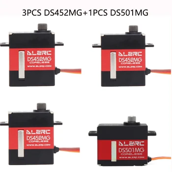 ALZRC 3PCS DS452MG Servos+1PCS DS501MG Servo For 380 450 480 500 RC Helicopter Aircraft
ALZRC 3PCS DS452MG Servos+1PCS DS501MG Servo For 380 450 480 500 RC Helicopter Aircraft