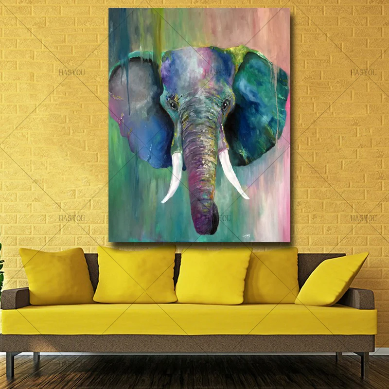 High Quality Oil Painting Picture Hand Painted Animal Oil Painting On Canvas Home Decor Wall Art Abstract Oil Painting Elephant
High Quality Oil Painting Picture Hand Painted Animal Oil Painting On Canvas Home Decor Wall Art Abstract Oil Painting Elephant
