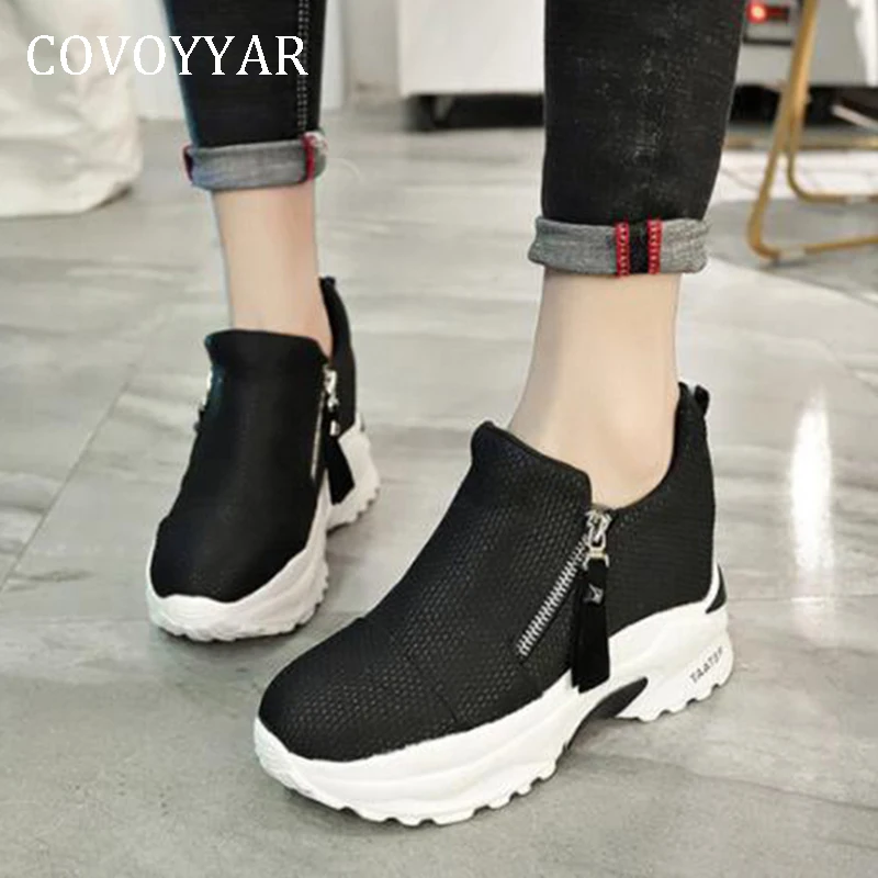 COVOYYAR 2019 Wedge Women Shoes Casual Platform Fashion Sneakers Woman Slip on High Top Hip-pop Chunky Sole Lady Shoes WSN294
COVOYYAR 2019 Wedge Women Shoes Casual Platform Fashion Sneakers Woman Slip on High Top Hip-pop Chunky Sole Lady Shoes WSN294