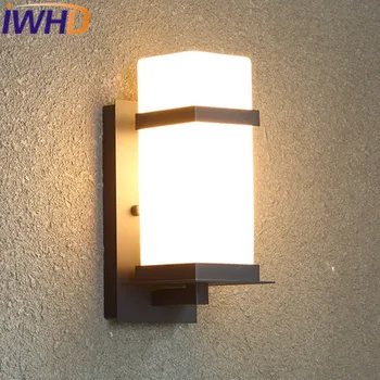 IWHD Out Door Glass Modern Wall Lamp LED Simple Iron Wall Sconce Aisle Stairway Waterproof Home Lighting Fixtures Iron Arandela
IWHD Out Door Glass Modern Wall Lamp LED Simple Iron Wall Sconce Aisle Stairway Waterproof Home Lighting Fixtures Iron Arandela