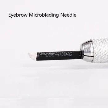 50Pcs 14Pin Eyebrow Microblading Needle Black Jacket Curved Blade For Eyebrow Semi Permanent Makeup Super Eyebrow Tattoo Needle
50Pcs 14Pin Eyebrow Microblading Needle Black Jacket Curved Blade For Eyebrow Semi Permanent Makeup Super Eyebrow Tattoo Needle