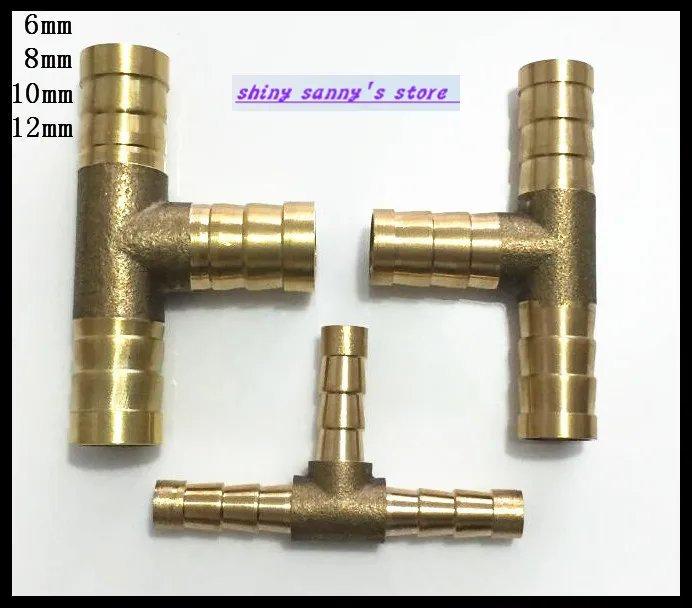 15Pcs/Lot 3 ways 8mm BSP Tee Hose Barbed Connection Pipe Brass Coupler Adapter Brand New
15Pcs/Lot 3 ways 8mm BSP Tee Hose Barbed Connection Pipe Brass Coupler Adapter Brand New