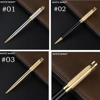 Luxury Metal Ballpoint Pens for Business Gift Gold mesh and black Ballpoint Pen Executive Brand good quality pen
Luxury Metal Ballpoint Pens for Business Gift Gold mesh and black Ballpoint Pen Executive Brand good quality pen