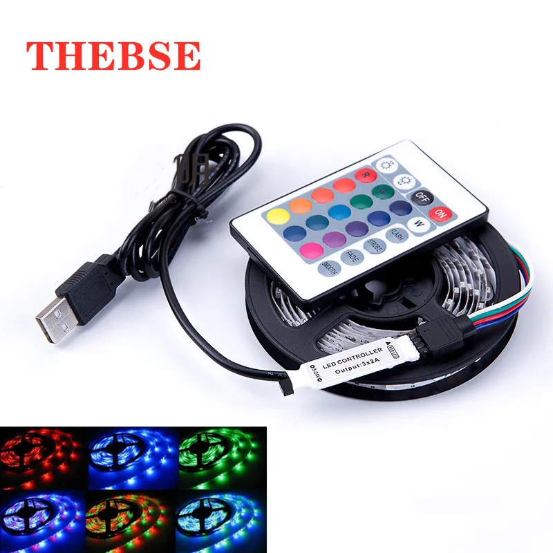 USB LED Strip lamp 2835SMD DC5V Flexible LED light Tape Ribbon 1M 2M 3M 4M 5M HDTV TV Desktop Screen Background Bias lighting
USB LED Strip lamp 2835SMD DC5V Flexible LED light Tape Ribbon 1M 2M 3M 4M 5M HDTV TV Desktop Screen Background Bias lighting
