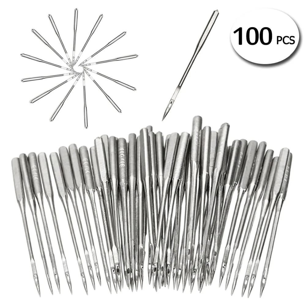 50 Pieces/Set Silver Sewing Machine Needles Assorted Home Sewing Machine Needles 11/75 12/80 14/90 16/100 18/110
50 Pieces/Set Silver Sewing Machine Needles Assorted Home Sewing Machine Needles 11/75 12/80 14/90 16/100 18/110