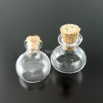 20pcs 20x26mm Mini oblate Glass Bottles for necklace pendants, have a eye screw Tiny Empty Small Bottle, glass vials pendants
20pcs 20x26mm Mini oblate Glass Bottles for necklace pendants, have a eye screw Tiny Empty Small Bottle, glass vials pendants