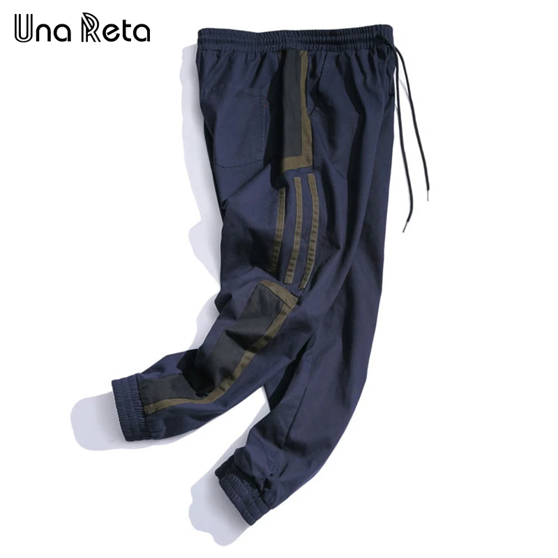 Una Reta Pants Men plus size Autumn winter New stitching Joggers Pants Hip hop Pants Men Fashion casual Trousers
Una Reta Pants Men plus size Autumn winter New stitching Joggers Pants Hip hop Pants Men Fashion casual Trousers
