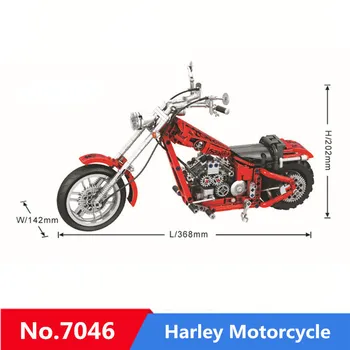 568pcs Diy Technic Series Cruising Motorcycle Building Blocks 7046 L Brand Toy Motor Bike Bricks Toys For Children Great Gifts
568pcs Diy Technic Series Cruising Motorcycle Building Blocks 7046 L Brand Toy Motor Bike Bricks Toys For Children Great Gifts