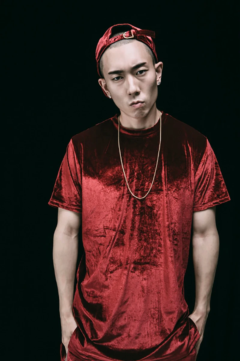 Curve Hem Long t-Shirt Men Hip Hop (2)