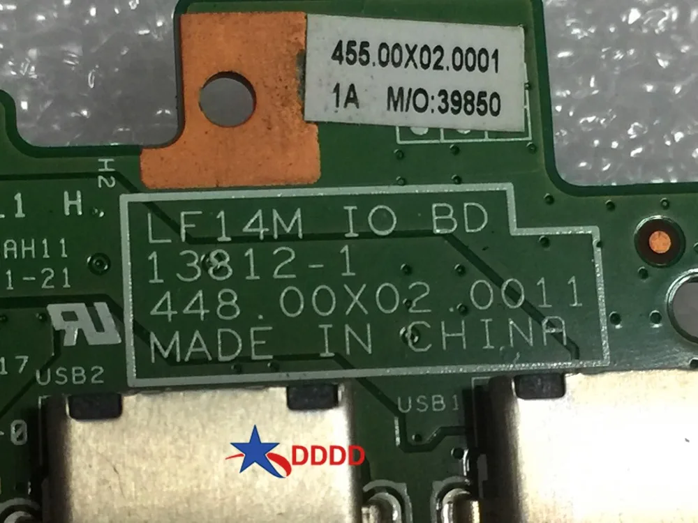 Оригинал для Lenovo Ideapad Flex2 14 USB плата LF14M IO BD 448.00X02.0011 100% работает
