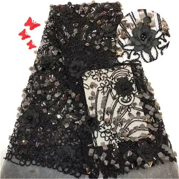 Best Quality African 3d Lace Fabric beads sequins Swiss Voile Lace High Quality Embroidery French Mesh black Nigeria Lace Fabric
Best Quality African 3d Lace Fabric beads sequins Swiss Voile Lace High Quality Embroidery French Mesh black Nigeria Lace Fabric