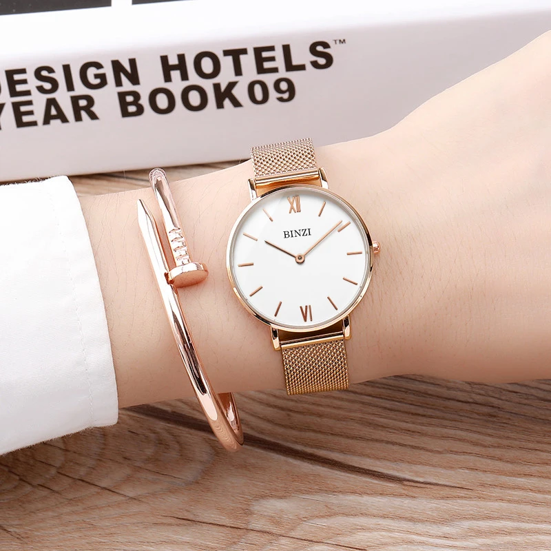 Ladies Wrist Watches Luxury Brand Women Quartz Dress Bracelet Watch Small Rose Gold Steel Mesh Female Clock relogio feminino New
Ladies Wrist Watches Luxury Brand Women Quartz Dress Bracelet Watch Small Rose Gold Steel Mesh Female Clock relogio feminino New