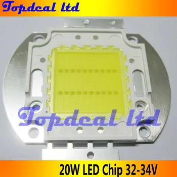 

20W High Power LED Bead Emitter 2200Lm Cool White 6000-7000K DC32-34V 700mA LED Light floodlight source