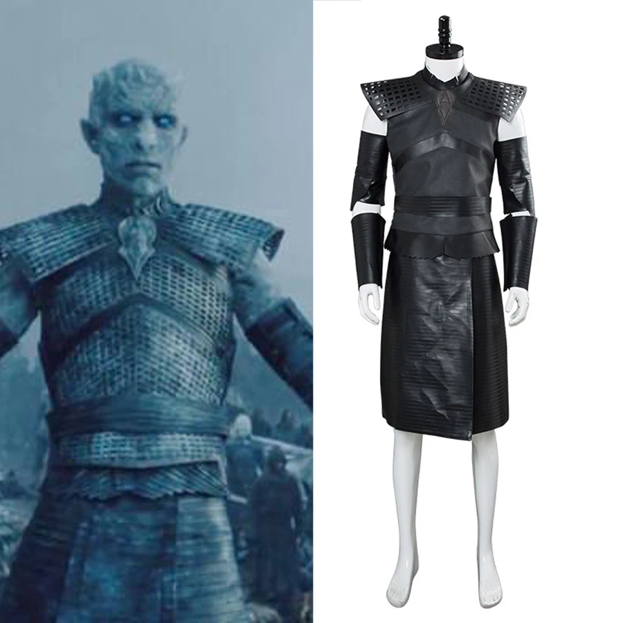 Game of Thrones Season 8 Night's King Cosplay Costume The White Walker Commander Outfit Men Halloween Carnival Performan Costume
Game of Thrones Season 8 Night's King Cosplay Costume The White Walker Commander Outfit Men Halloween Carnival Performan Costume
