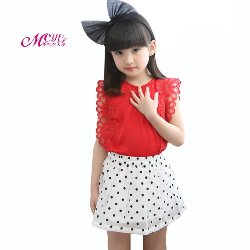 Girls Clothing Sets 2018 Summer Children Lace Sleeveless Tops Tees + Skirt 2Pcs Suits Casual Girls Clothes Set 4 6 8 10 12 Years
Girls Clothing Sets 2018 Summer Children Lace Sleeveless Tops Tees + Skirt 2Pcs Suits Casual Girls Clothes Set 4 6 8 10 12 Years