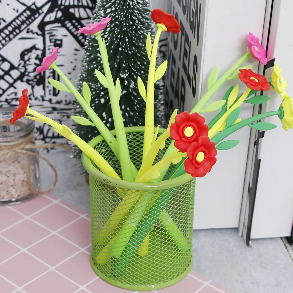 Promotion 1PC Creative Office Stationery Simulation Plant Flowers Soft Silicone Gel Pen 0.5mm School Supplies Stationery Gifts
Promotion 1PC Creative Office Stationery Simulation Plant Flowers Soft Silicone Gel Pen 0.5mm School Supplies Stationery Gifts