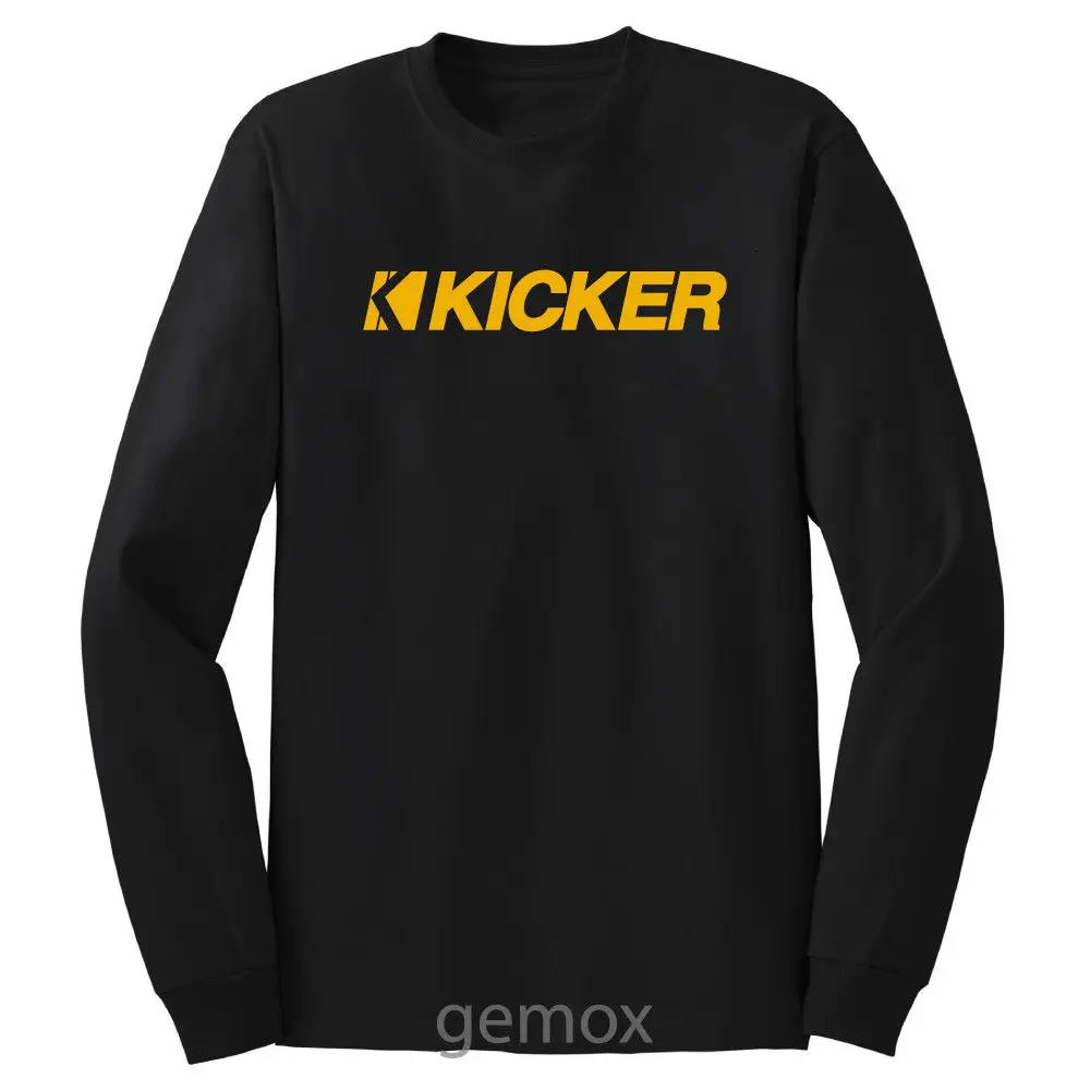 Kicker футболка с длинным рукавом Sz S-5XL | Мужская одежда