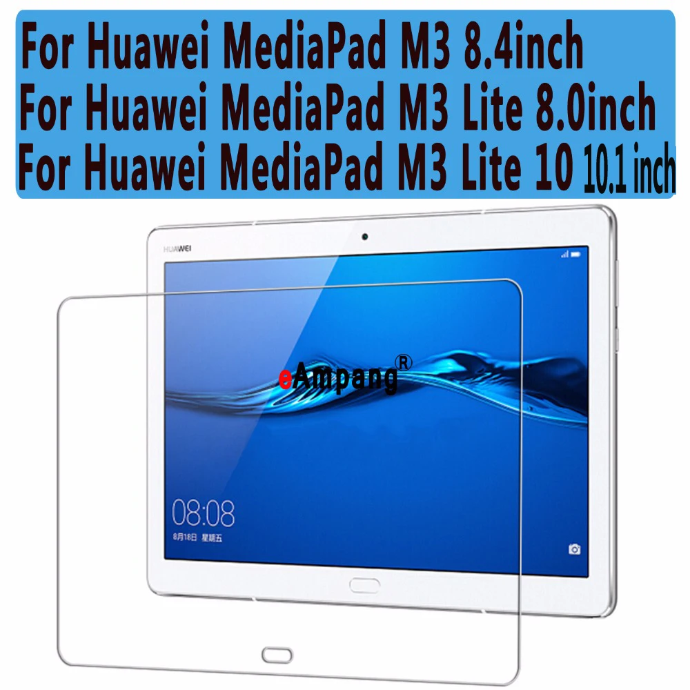 Clear Explosion-proof Tempered Glass for Huawei MediaPad M3 8.4 /M3 Lite 8 Screen Protector for Huawei MediaPad M3 Lite 10
Clear Explosion-proof Tempered Glass for Huawei MediaPad M3 8.4 /M3 Lite 8 Screen Protector for Huawei MediaPad M3 Lite 10