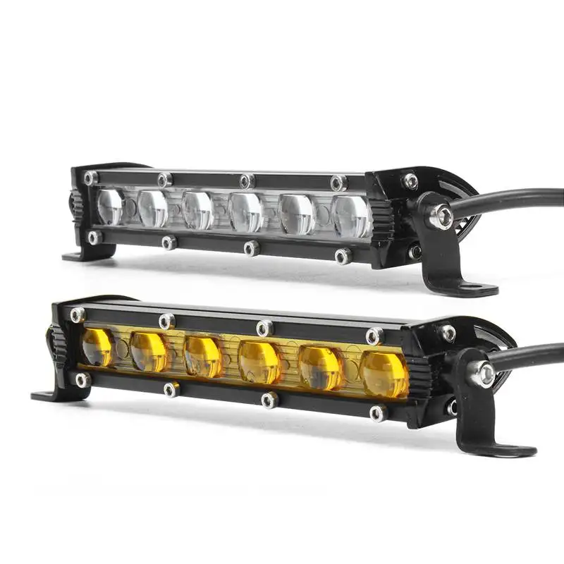 7 inch 30W 6 LED Work Light Bar Waterproof Spot Driving Fog Light Bar Offroad LED Work Light For SUV Vehicle Car Boat
7 inch 30W 6 LED Work Light Bar Waterproof Spot Driving Fog Light Bar Offroad LED Work Light For SUV Vehicle Car Boat