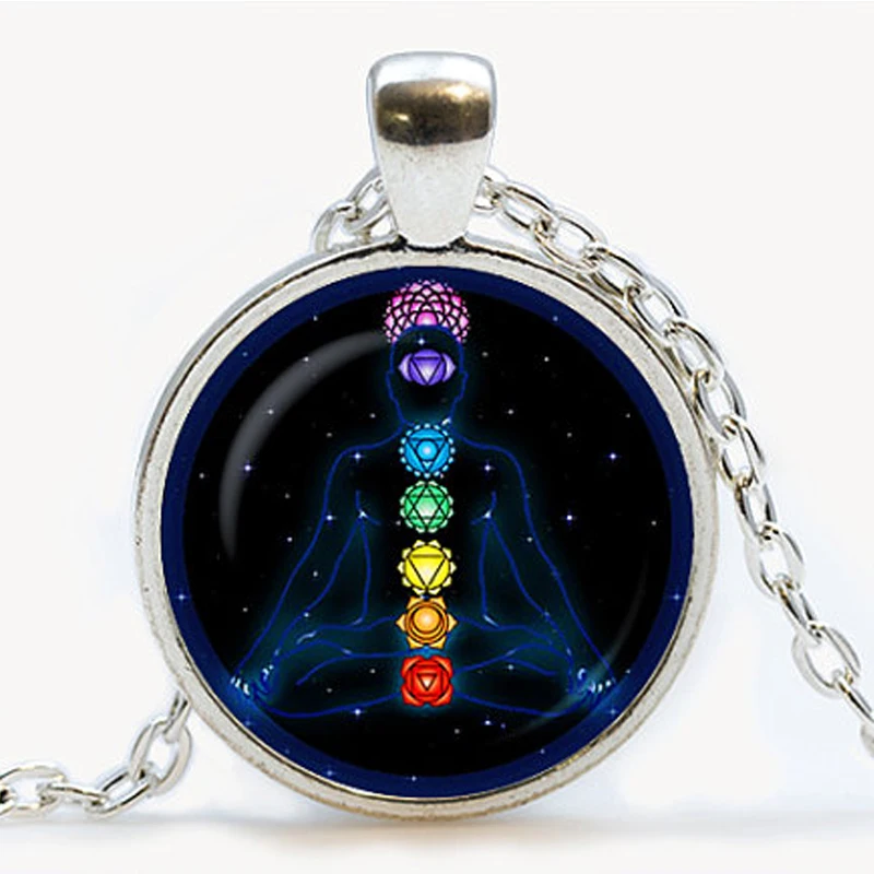 2017 New Chakra Pendant Om Spiritual Necklace Glass Yoga Jewelry Zen Meditation Pendants Round Photo Necklaces HZ1
2017 New Chakra Pendant Om Spiritual Necklace Glass Yoga Jewelry Zen Meditation Pendants Round Photo Necklaces HZ1