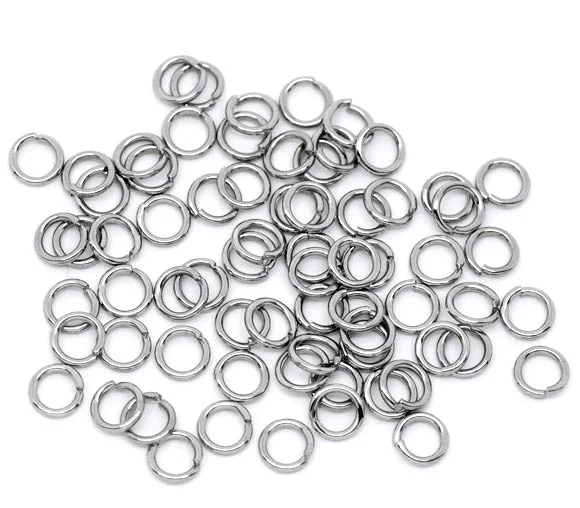 500PCs Jump Rings Jewelry Findings And Stainless Steel Open Circle Jump Rings DIY Necklace Bracelet Jewelry Making Accessories
500PCs Jump Rings Jewelry Findings And Stainless Steel Open Circle Jump Rings DIY Necklace Bracelet Jewelry Making Accessories
