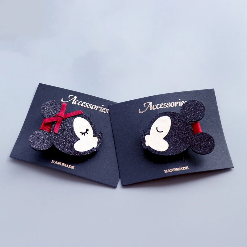 1 PCS New Cartoon Cute Black Little Mouse Girls Hairpins Children Hair Accessories Princess Headwear Kids Hair Clips
1 PCS New Cartoon Cute Black Little Mouse Girls Hairpins Children Hair Accessories Princess Headwear Kids Hair Clips