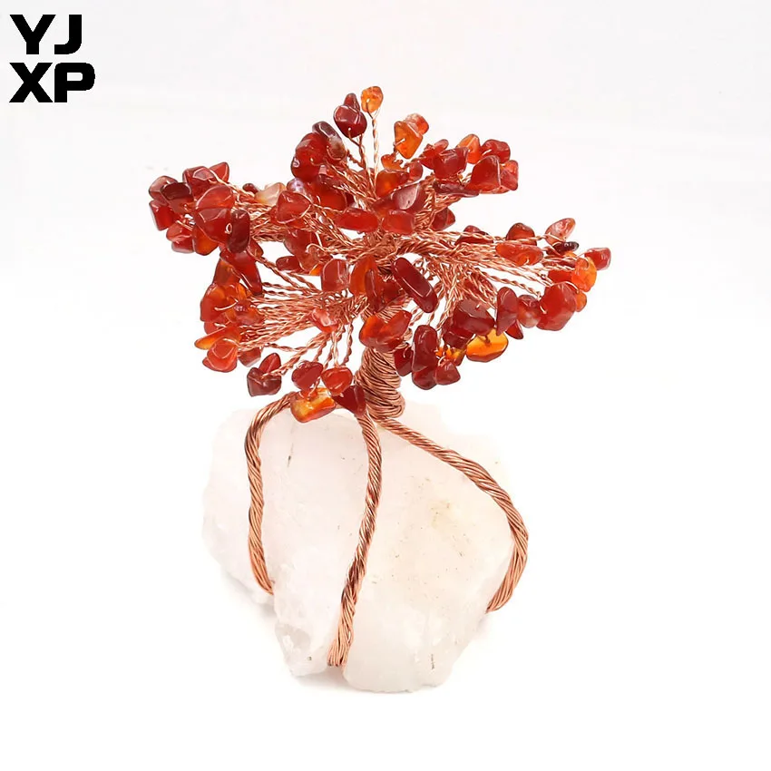 YJXP Natural Red Onyx Quartz Lucky Tree Reiki Healing Rock Crystal Ornaments Feng Shui Home Decoraton 1 Pcs
YJXP Natural Red Onyx Quartz Lucky Tree Reiki Healing Rock Crystal Ornaments Feng Shui Home Decoraton 1 Pcs