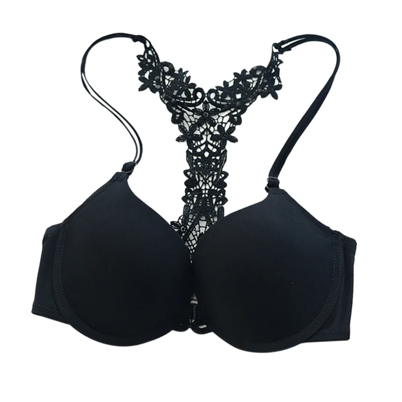 2019 Lace Sexy Lingerie Women Adjustable Push Up Bras Underwear Front Closure Girls Small Bra Floral Deep V Backless Bralette
2019 Lace Sexy Lingerie Women Adjustable Push Up Bras Underwear Front Closure Girls Small Bra Floral Deep V Backless Bralette