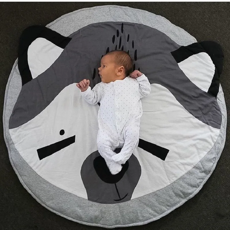 95CM Cartoon Carpet Newborn Kids Play Rug Baby Crawling Blanket Cotton Children Padded Mat Round Carpet Kid Room Decoration
95CM Cartoon Carpet Newborn Kids Play Rug Baby Crawling Blanket Cotton Children Padded Mat Round Carpet Kid Room Decoration