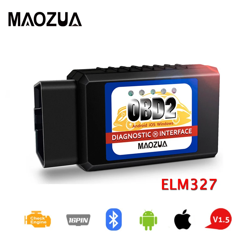 OBD2 Bluetooth ELM327 V 1.5 Scanner for iPhone IOS Android OBDII Code Reader Auto OBDII Scan Tool ELM 327 V1.5 Diagnostic Tool
OBD2 Bluetooth ELM327 V 1.5 Scanner for iPhone IOS Android OBDII Code Reader Auto OBDII Scan Tool ELM 327 V1.5 Diagnostic Tool