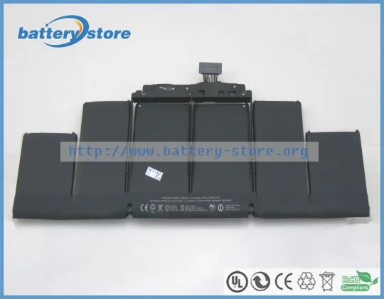 New Genuine laptop batteries for A1398, pro retina 15,A1417,A1494,MC975,Pro 15 ME293,MC976,Pro 15 ME294,10.95V,6 cell
New Genuine laptop batteries for A1398, pro retina 15,A1417,A1494,MC975,Pro 15 ME293,MC976,Pro 15 ME294,10.95V,6 cell