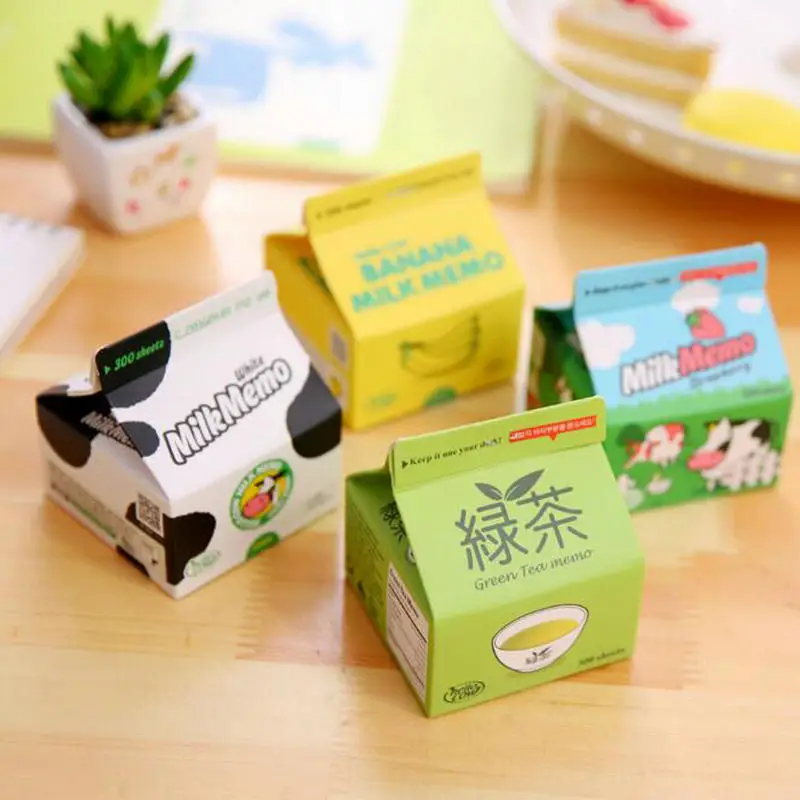 300 Sheets Kawaii Milk Green Tea Box Paperlaria Memo Pad Note Message Marker Planner Noepad School Student Office Stationery
300 Sheets Kawaii Milk Green Tea Box Paperlaria Memo Pad Note Message Marker Planner Noepad School Student Office Stationery