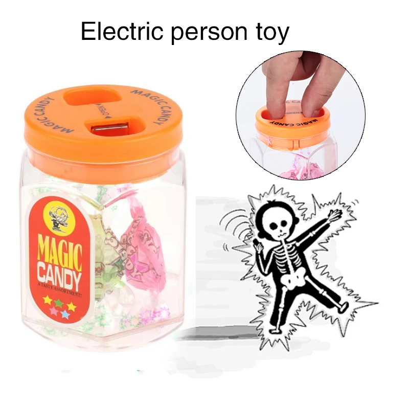 Electricity Shock Candy-Jar Candy-Jar Tricks Toy Electric Shock Toy Portable Funny Plastic Candy-Jar Prank Jokes Xmas Gifts
Electricity Shock Candy-Jar Candy-Jar Tricks Toy Electric Shock Toy Portable Funny Plastic Candy-Jar Prank Jokes Xmas Gifts