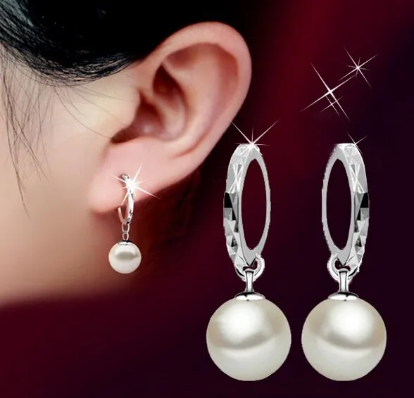 Pretty Girls Fashion Personality White Simulated Pearl Drop Earrings Anti-Allergy Earring for Pierced Ear Women Party Jewelry
Pretty Girls Fashion Personality White Simulated Pearl Drop Earrings Anti-Allergy Earring for Pierced Ear Women Party Jewelry