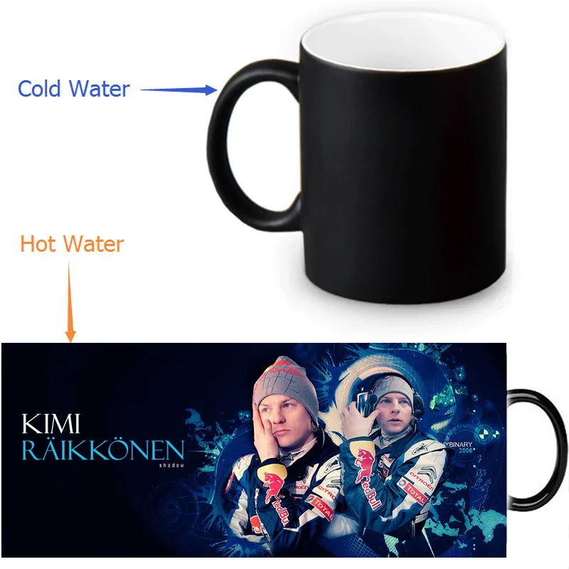 Beautiful Kimi Raikkonen Magic Color Changing Coffee Mug 350ml/12oz Water Tea Morph Mugs
Beautiful Kimi Raikkonen Magic Color Changing Coffee Mug 350ml/12oz Water Tea Morph Mugs