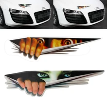 3D Eyes Peeking Monster Voyeur car stickers car body hood Bumper sticker Styling Decor Graphics car styling
3D Eyes Peeking Monster Voyeur car stickers car body hood Bumper sticker Styling Decor Graphics car styling