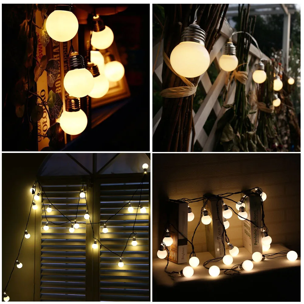 String Lights 4M 10LED Solar Powered String Light Bulb String Lamp Beads Wedding Christmas New Year Fairy Decor
String Lights 4M 10LED Solar Powered String Light Bulb String Lamp Beads Wedding Christmas New Year Fairy Decor