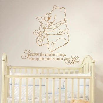 Winnie the Pooh Quote Wall Sticker Decals Quotes Sometimes The Smallest ... in Your Heart Decor Nursery Baby Room X139
Winnie the Pooh Quote Wall Sticker Decals Quotes Sometimes The Smallest ... in Your Heart Decor Nursery Baby Room X139
