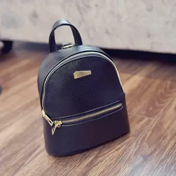 Hot Style Women Fashion PU Leather Solid Zipper Mini Backpack Girls Contracted Portable Travel School Bag
Hot Style Women Fashion PU Leather Solid Zipper Mini Backpack Girls Contracted Portable Travel School Bag