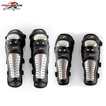 Pro-Biker Stainless Steel Dirt Bike Elbow Knee Pads Motorcycle Knee Protector Motocross Protection Guards Equipment P15
Pro-Biker Stainless Steel Dirt Bike Elbow Knee Pads Motorcycle Knee Protector Motocross Protection Guards Equipment P15